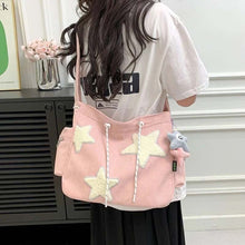 Load image into Gallery viewer, Star Pattern Cute Tote Bag