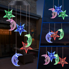 Load image into Gallery viewer, LED Sol Kolibri Vindspill