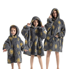 Load image into Gallery viewer, Flannel Hoodie Blanket