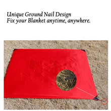 Load image into Gallery viewer, Pocket Blanket with Ground Nails