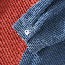 Load image into Gallery viewer, Men's Corduroy Long Sleeve Casual Shirt