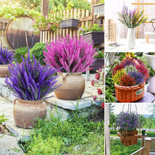 Load image into Gallery viewer, Outdoor Artificial Lavender Flowers (6 PCS)