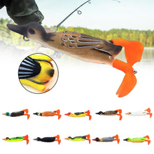 Load image into Gallery viewer, Double Propeller Duckling Soft Bait