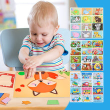 Load image into Gallery viewer, DIY Kids Cartoon EVA Sticker Toys