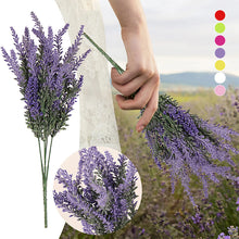 Load image into Gallery viewer, Outdoor Artificial Lavender Flowers (6 PCS)