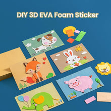 Load image into Gallery viewer, DIY Kids Cartoon EVA Sticker Toys