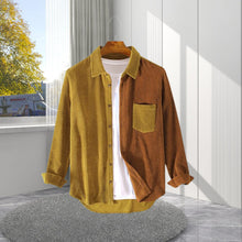 Load image into Gallery viewer, Men's Corduroy Long Sleeve Casual Shirt