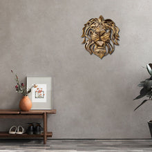 Load image into Gallery viewer, Lion Head Wall Mounted Art