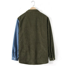 Load image into Gallery viewer, Men's Corduroy Long Sleeve Casual Shirt