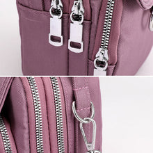 Load image into Gallery viewer, Lightweight Waterproof Multi-Pocket Crossbody Bag