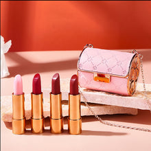 Load image into Gallery viewer, Velvet Matte Lipstick Set with Cham Chain Pouch