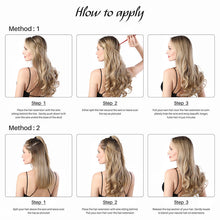 Load image into Gallery viewer, Long Curly Wavy Synthetic Hair Wigs (30 cm)