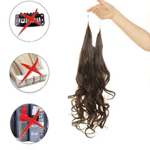 Load image into Gallery viewer, Long Curly Wavy Synthetic Hair Wigs (30 cm)