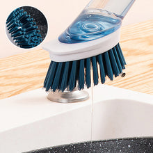 Load image into Gallery viewer, 4-in-1 Soap Dispensing Dish Brush Set