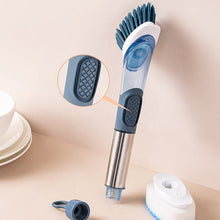Load image into Gallery viewer, 4-in-1 Soap Dispensing Dish Brush Set