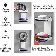 Load image into Gallery viewer, Soap Dish with Draining Tray