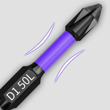 Load image into Gallery viewer, D1 Sklisikre Og Støtsikker Bits Med Kryssskrutrekkerbits