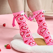 Load image into Gallery viewer, Couple Love Magnet Holding Hands Socks