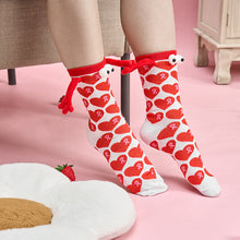 Load image into Gallery viewer, Couple Love Magnet Holding Hands Socks