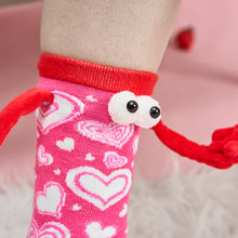 Load image into Gallery viewer, Couple Love Magnet Holding Hands Socks