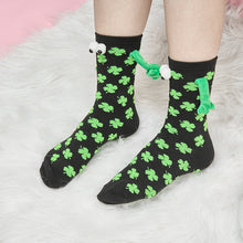 Load image into Gallery viewer, Couple Love Magnet Holding Hands Socks