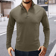 Load image into Gallery viewer, Gentleman Long Sleeve Cotton Polo Shirt