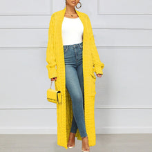Load image into Gallery viewer, Long Twist Sweater Jacket