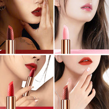Load image into Gallery viewer, Velvet Matte Lipstick Set with Cham Chain Pouch