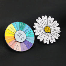 Load image into Gallery viewer, Rotating Wheel Brooch