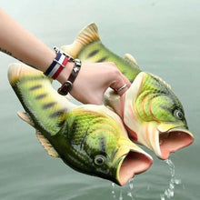 Load image into Gallery viewer, Funny Unisex Fish Slippers