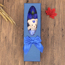 Load image into Gallery viewer, Rose Soap Bouquet With Cute Bear