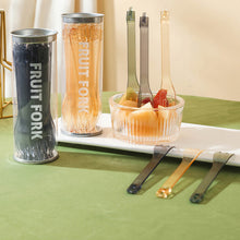 Load image into Gallery viewer, 20 Pieces with Storage Box Detachable Fruit Fork for Gadgets