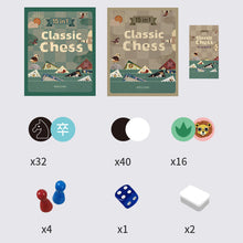 Load image into Gallery viewer, 15-in-1 Multifunctional Book-Style Portable Chess Set