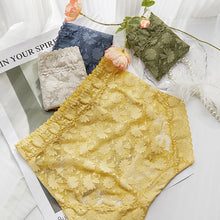 Load image into Gallery viewer, French Ice Silk Lace Belly Panties