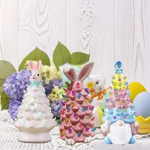 Load image into Gallery viewer, Easter Pink Bunny Tree