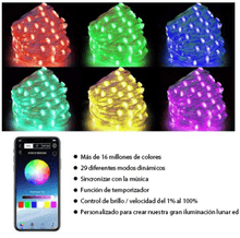 Load image into Gallery viewer, Luces LED de Navidad inteligentes