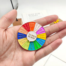 Load image into Gallery viewer, Rotating Wheel Brooch