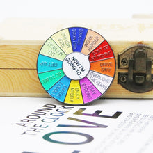 Load image into Gallery viewer, Rotating Wheel Brooch