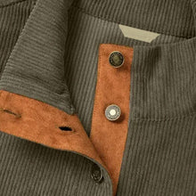 Load image into Gallery viewer, Men's Corduroy Casual Stand Collar Sweatshirts