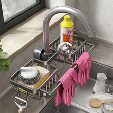 Load image into Gallery viewer, Rust-proof Space Aluminum Faucet Rack