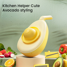 Load image into Gallery viewer, Avocado Shape Vegetable Cutting Chipper