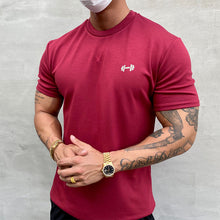 Load image into Gallery viewer, Pure Cotton Stretchy Sports T-shirt