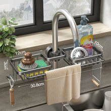 Load image into Gallery viewer, Rust-proof Space Aluminum Faucet Rack