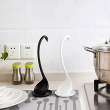 Load image into Gallery viewer, Swan Standing Soup Spoon