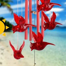 Load image into Gallery viewer, LED Sol Kolibri Vindspill