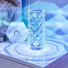 Load image into Gallery viewer, 16 Colors Rose Rays Crystal Diamond Table Lamp