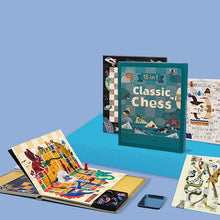 Load image into Gallery viewer, 15-in-1 Multifunctional Book-Style Portable Chess Set