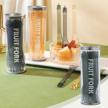 Load image into Gallery viewer, 20 Pieces with Storage Box Detachable Fruit Fork for Gadgets