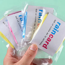 Load image into Gallery viewer, Card Raincoat