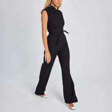 Load image into Gallery viewer, Women's Sleeveless Wide-Leg Jumpsuit